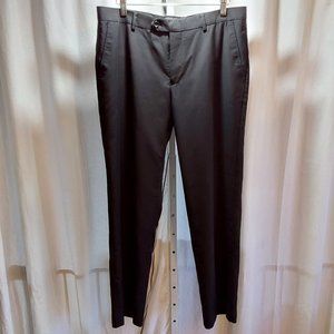 Sterling & Sewn Black Dress Slacks Men's R34 Slim Fit